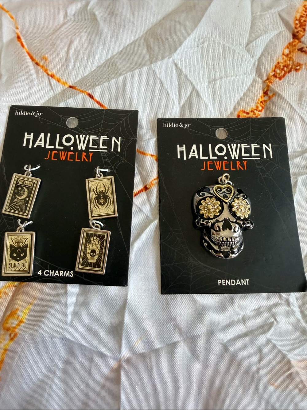 Halloween charms and pendant  NWT